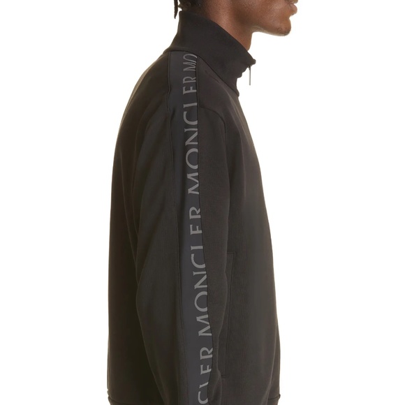 Moncler Black Full-Zip Sweater - Picture 6 of 9
